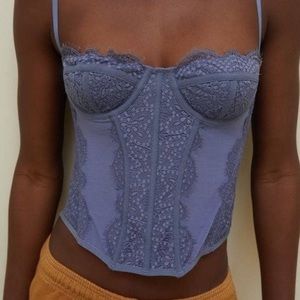 Out From Under Modern Love Corset Urban Outfitters